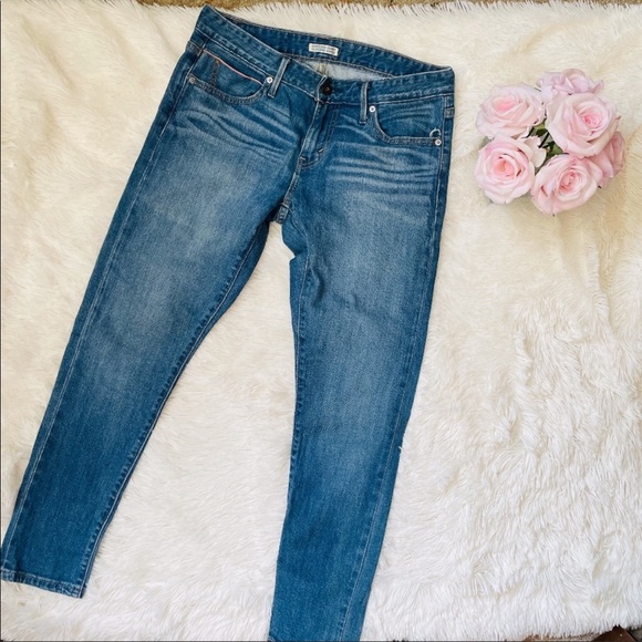 Levis Blue Boyfriend Denim Skinny Jean - Picture 2 of 6